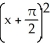 <strong>Find an equation for the osculating circle of the curve r = t i + (sin t) j at the point ( , 1).</strong> A) + = 4 B) + = 2 C) + = 1 D) + = E) + = 2