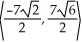 <strong>If v is a vector in the xy-plane, |v| = 7 , and v makes an angle of 3 \pi /4 with the positive direction of the x-axis, then what are the components of v?</strong> A) B) C) D) E)