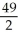 <strong>Find the area of a triangle that has vertices (4, 3, 6), (-2, 0, 8), (1, 5, 0).</strong> A) square units B) 49 square units C) square units D) square units E) 28 square units