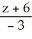 <strong>Write standard form equations for the line through the point (1, 2, -6) and parallel to the vector .</strong> A) = = B) = = C) = = D) = = E) = = -