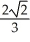 <strong>Find the distance from the point P(1, -1, 2) to the line connecting the point (3, 1, 4) to (1, -3, 0).</strong> A) units B) units C) units D) units E) units