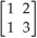 Given that   =   and   =   , find   .