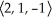 Given that the 3 × 3 matrix A has inverse = , solve the system of equations Ax = b where b has components .