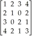 Use Maple or other computer algebra software to classify the symmetric matrix A =   as positive or negative definite, positive or negative semidefinite, or indefinite.