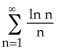 The series   converges.