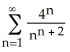The series   converges.