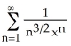 For what values of x does the series   converge?