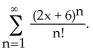 Find the centre, radius, and interval of convergence of the series  