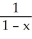 By suitably manipulating the geometric series = , -1 < x < 1, you can calculate the sum of the series . Use this method to evaluate the sum .
