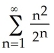 By suitably manipulating the geometric series = , -1 < x < 1, you can calculate the sum of the series . Use this method to evaluate the sum .