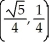 <strong>Find the points on the hyperbola x<sup>2</sup> - y<sup>2</sup> = 1 nearest to the point (0, 1).</strong> A) , B) , C) , D) , E) ,