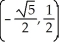 <strong>Find the points on the hyperbola x<sup>2</sup> - y<sup>2</sup> = 1 nearest to the point (0, 1).</strong> A) , B) , C) , D) , E) ,