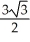 <strong>Find the equation of the tangent line to the curve at the given t. X = cos 3t, y = 3 sin 5t at t = .</strong> A) x + y = 2 B) y = - C) x = -1 D) x + y + 1 + = 0 E) x = 1