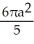 <strong>Find the area of the surface generated by rotating the astroid x = a t, y = a t about .</strong> A) square units B) square units C) square units D) square units E) square units
