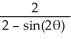 <strong>Convert x<sup>2</sup> + y<sup>2</sup> = xy to polar coordinates.</strong> A) r<sup>2</sup> = B) r = C) r = D) r<sup>2</sup> = E) r<sup>2</sup> =