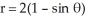 Find the Cartesian equation of the unique straight line that is tangent to the cardioid at two different points.