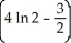 <strong>The region R is bounded by y = ln x, y = 0, x = 1, and x = 2. Find the volume of the solid obtained by revolving R about the y-axis.</strong> A) \pi cubic units B) cubic units C) \pi cubic units D) \pi cubic units E) \pi cubic units
