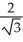 <strong>The base of a certain solid is a circular disk of radius a cm. Cross-sections of the solid in planes perpendicular to a specific diameter of the base are equilateral triangles. Find the volume of the solid.</strong> A) B) C) 2 D) E) 4