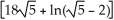 <strong>Find the area of the surface obtained by rotating the curve y = , -1 \le x \le 1, about the x-axis.</strong> A) square units B) square units C) square units D) square units E) square units