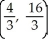 <strong>Find the centroid of the region in the first quadrant bounded by the lines y = 5x, y = x, and x = 4.</strong> A) B) C) D) E)
