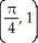 <strong>Find the coordinates of the centroid of the region enclosed by y = sin(x) and the x-axis from x = 0 to .</strong> A) B) C) D) E)