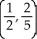 <strong>Find the centroid of the finite plane region bounded by y = x<sup>2</sup> and y = x.</strong> A) B) C) D) E)