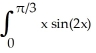 <strong>Integrate dx.</strong> A) + B) - C) - D) + E)
