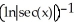 <strong>Evaluate .</strong> A) x (x) - ln(1 + ) + C B) + C C) x (x) - ln(1 + ) + C D) arc + C E) ln + C