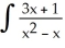 <strong>Evaluate the integral dx.</strong> A) 4 ln - ln + C B) 4 ln + ln + C C) 4 ln + ln + C D) 4 ln - ln + C E) 2 ln - ln + C