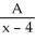 <strong>The correct form of the partial fraction decomposition for the function is given by</strong> A) + B) + + C) + D) + E) + +