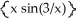 <strong>Evaluate the improper integral dx or show it diverges (to \infty or - \infty ).</strong> A) diverges to \infty B) converges to - sin(3) C) converges to 3 - sin(3) D) diverges to - \infty E) converges to sin(3) - 3cos(3)