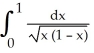 <strong>Evaluate, if convergent, .</strong> A) \pi B) 1 C) 0 D) E) diverges to \infty
