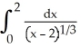 <strong>Evaluate, if convergent, .</strong> A) B) - C) D) diverges to \infty E) diverges to - \infty