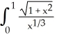 The integral I = dx is improper and so unsuitable for numerical approximation by, say, the Trapezoid Rule or Simpson's Rule. Use a suitable change of variable to transform I into a proper integral these techniques can be applied to.