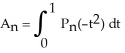 Let (x) be the Maclaurin polynomial of degree n for the function , and let . Calculate (to 9 decimal places) A<sub>8</sub> and A<sub>9</sub> and quote an approximate value for to a precision you feel is justified by those values.