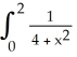Express   dx as a limit of lower Riemann sums corresponding to partitions of[0, 2] into equal subintervals.
