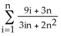 Write the following limit as a definite integral:    