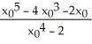 <strong>Newton's Method with initial approximation x<sub>0</sub> is used to approximate a real root of the equation x<sup>4</sup> - 2 = 0. The value of Newton's Method iteration x<sub>1</sub> is equal to</strong> A) B) C) D) E) ±