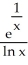 <strong>Evaluate the limit . </strong> A) - \infty B) \infty C) 1 D) 0 E) -1