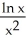 <strong>Find the maximum value of the function f(x) = .</strong> A) B) C) 1 D) E) no maximum value