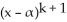 <strong>Let P(x) be a polynomial in x, let k be a positive integer, and let be a number such that is a factor of (x) but is not a factor of (x). For what values of k is it possible that P(x) has a local maximum or minimum value at x = ?</strong> A) even values of k B) k = 1 only C) k = 2 only D) odd values of k E) k = 0 only