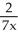 <strong>Assume that the function F(x) = - , x (0 , \infty ) has an inverse. Find a formula for (x).</strong> A) - B) C) x - 2 D) E) 7x - 2