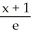 <strong>Find an equation of the line tangent to the curve - = 2x at the point (0,1).</strong> A) y = 1 - B) y = 1 + C) y = - D) y = - E) y = -1 +