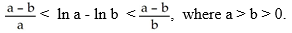 Prove the following: