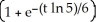 <strong>When a quantity of sugar is placed in a container of water, the sugar dissolves at a rate proportional to the amount of sugar remaining undissolved. Suppose that 30 g of sugar is placed in 1 L of water and that 5 minutes later the concentration of sugar dissolved in the water is 25 g/L.Find a formula for A(t), the amount of sugar that is dissolved t minutes after the sugar was placed in the water.</strong> A) A(t) = 30 g B) A(t) = 30 g C) A(t) = 30 g D) A(t) = 30 g E) A(t) = 30 g