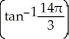 The exact value of tan   is equal to