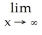 <strong>Find the limit. </strong> A) - B) C) D) E) does not exist