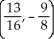 <strong>Find the point of intersection of the lines 2x + 3y = -5 and 6x - 7y = 3.</strong> A) B) C) D) E) These lines do not intersect.