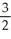 <strong>For what values of k is the line 2x + y = 4 parallel to the line 3x + ky = 6?</strong> A) B) C) - D) E) -2