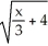 <strong>Give the equation of the graph that results from the scaling the graph of y = so that vertical distances are divided by 5 and the horizontal distances are multiplied by 3.</strong> A) 5y = B) y = 5 C) 5y = D) 5y = E) y = 5